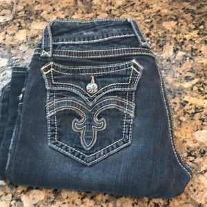 Rock Revival Debbie Boot in dark grey/faded black